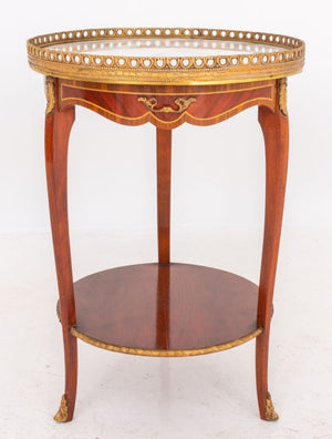 Louis XV / XVI Transitional Style Side Table (9223175045427)