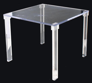 Charles Hollis Jones Style Lucite Dining Table (8799870583091)