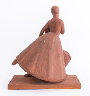 Edna McCoy, "Giselle" Ceramic Midcentury Sculpture (8907462902067)