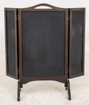 Foldable Wood Fire Screen With  Acrylic on Panel (9058085863731)