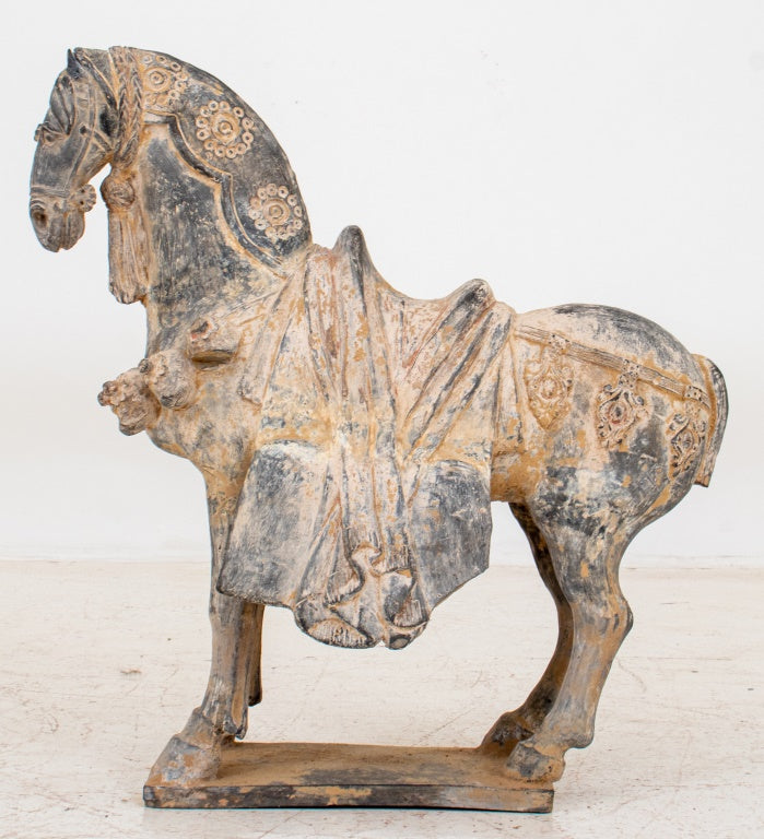 Chinese Northern Wei Style Ceramic Horse