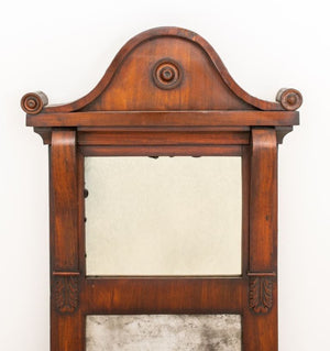 American Neoclassical Mahogany Mirror (8948429652275)