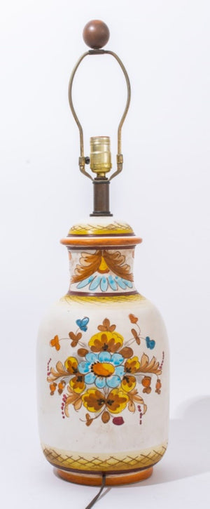 Portuguese Glazed Ceramic Table Lamp (8951060824371)
