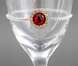 Rococo Revival Wine Glass Stemware, Set of 12 (8363688132915)