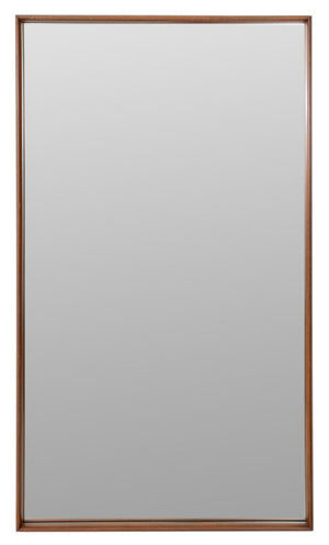 John Widdicomb Mid-Century Modern Walnut Mirror (8416453689651)