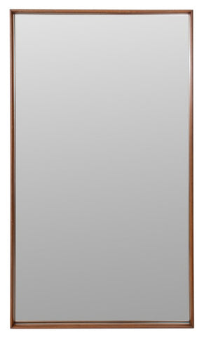 John Widdicomb Mid-Century Modern Walnut Mirror