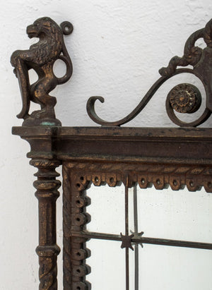 Renaissance Revival Style Cast Iron Mirror (8915139985715)