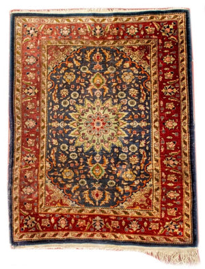 Persian Isfahan Rug 2' x 1.41' (8971792351539)
