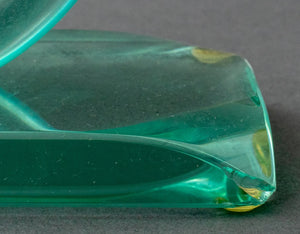 Stephen Schlanser Art Deco Style Glass Vase Signed (8363604836659)