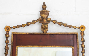 Italian Neoclassical Style Mahogany & Gilt Mirror (8920554471731)