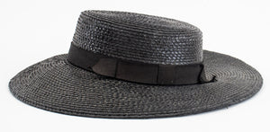 Yves Saint Laurent Rive Guache Straw Hat Style A651 (8363543265587)