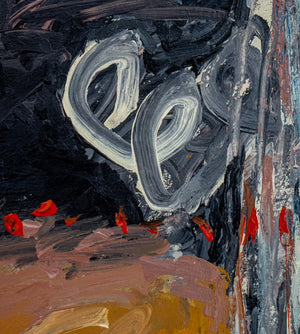 Elfi Schuselka "Fall" Abstract Oil on Canvas (8526124613939)