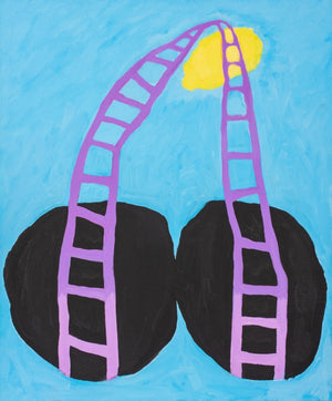 Capobianco Abstract Surrealist Acrylic on Panel (8526141522227)