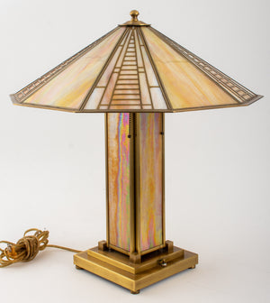 Frederick Raymond Arts & Crafts Style Table Lamp (9035555963187)