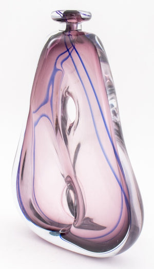 Neil Duman Art Glass Vase, circa 1989 (8907594531123)