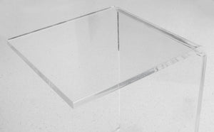 Modern Clear Acrylic End Table (8281996951859)