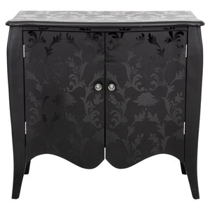 Pulaski Art Deco Revival Ebonized Side Cabinet (9309045752115)