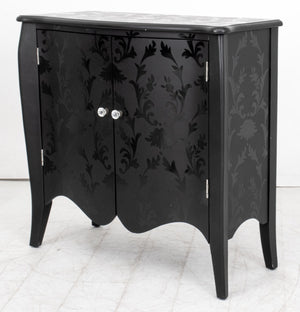 Pulaski Art Deco Revival Ebonized Side Cabinet (9309045752115)