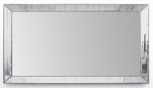Venetian Style Mercury Glass & Silver Gilt Mirror (8256315392307)