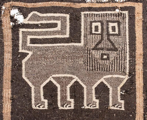 Ethiopian "Lion of Judah" Rug, 3' x 2.8' (8971937087795)