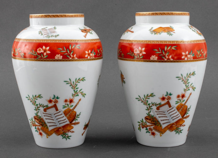 Medard de Noblat "Amadeus" Porcelain Vases, 2