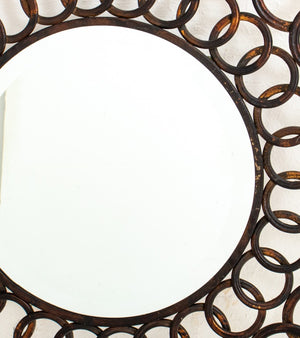 Cast Iron Ring Form Mirror (8528024502579)