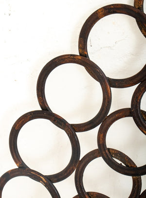 Cast Iron Ring Form Mirror (8528024502579)