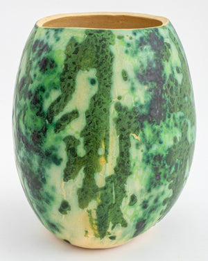 Studio Art Pottery Watermelon Glaze Vase, 1994 (8892219228467)