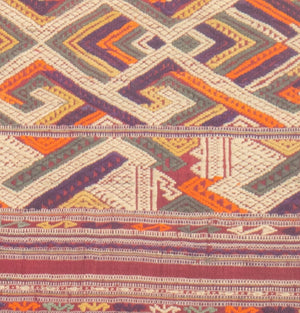 Framed Kilim Handknotted Textile Panel (8576232489267)