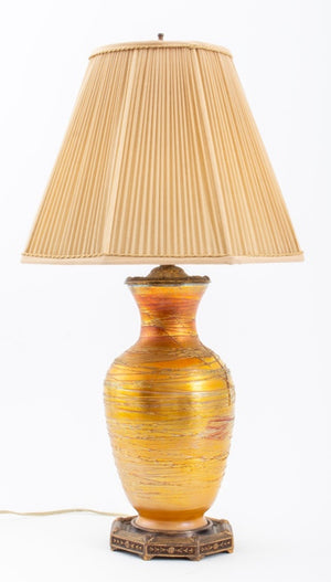 M.S. Co. Lamp with Durand Glass Vase Base (8299563254067)