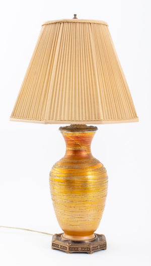 M.S. Co. Lamp with Durand Glass Vase Base (8299563254067)