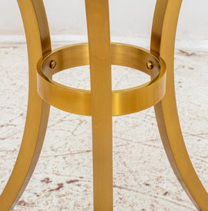 Maison Jansen Manner Gilt Metal Gueridon Table (8299678925107)