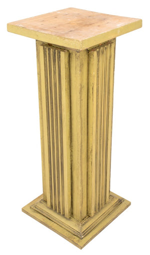 Art Deco Style Painted Wooden Pedestal (8944692461875)