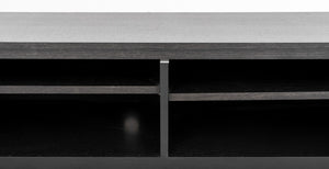 Modern Faux Wenge Wood Entertainment Console (9365145878835)