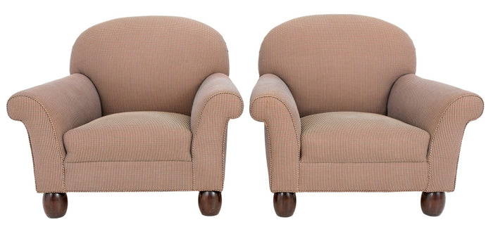 Angelo Donghia Style Club Chairs, 2