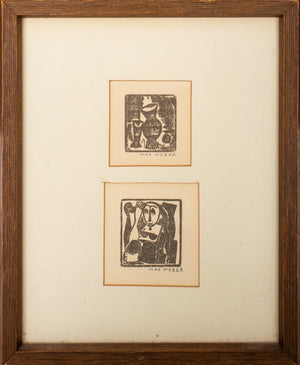 Max Weber Still Life & Figural Portrait Woodblocks (8907249680691)
