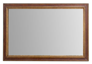 Neoclassical Large Parcel Gilt Wood Mirror (8347663728947)