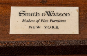 Smith & Watson Burlwood Round Tables, Pair (8416188596531)