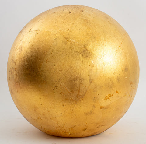 Gilded Decorative Sphere