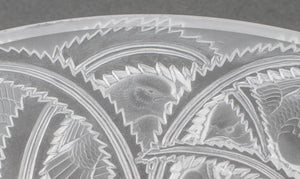 Lalique Frosted & Clear Crystal Bowl (8454123946291)