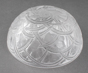 Lalique Frosted & Clear Crystal Bowl (8454123946291)