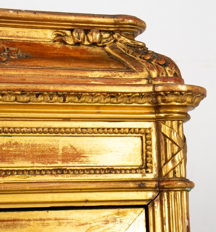 Belle Epoque Louis XVI Style Giltwood Vitrine – Showplace
