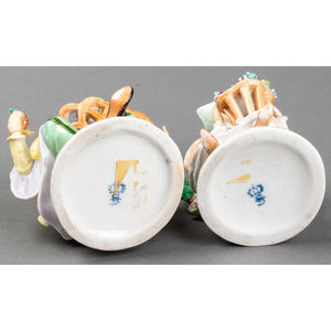 Pair of Sitzendorf Porcelain Chinoiserie Figures (7229383901341)