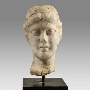 Roman Style Marble Head (7585316405405)