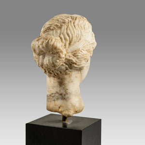 Roman Style Marble Head (7585316405405)
