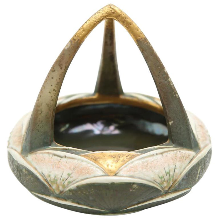 Ernst Wahliss Austrian Art Nouveau Porcelain Bowl