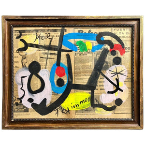 Peter Keil Abstract Expressionist Oil Painting (6719949308061)