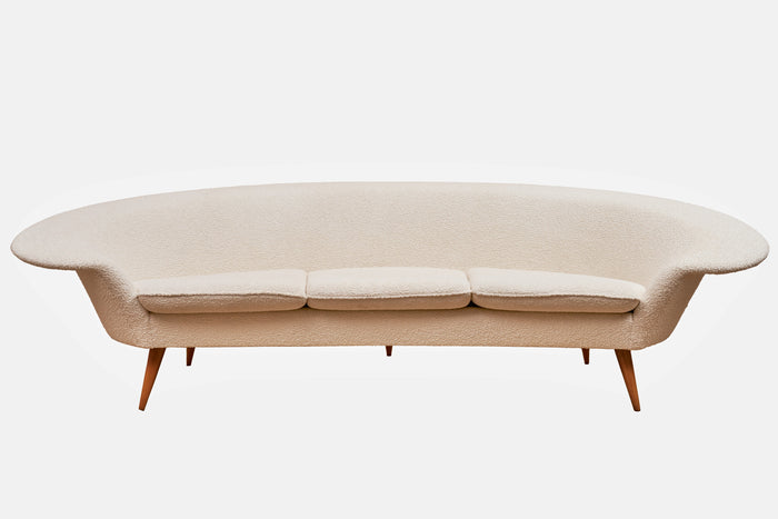 Curved Swedish Sofa