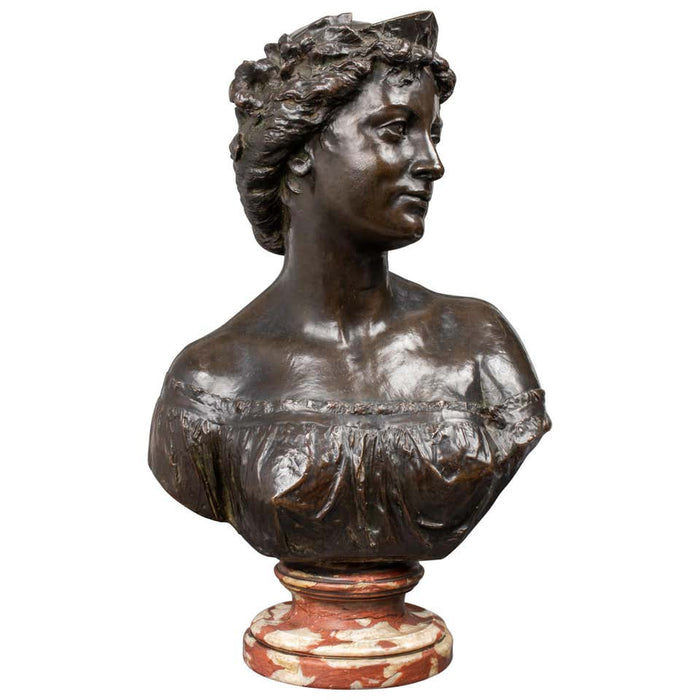 James Milo Griffith "Britannia" Bronze Bust