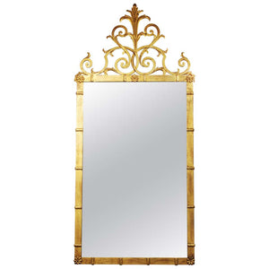 Hollywood Regency Style Gilt Mirror (6879989661853)